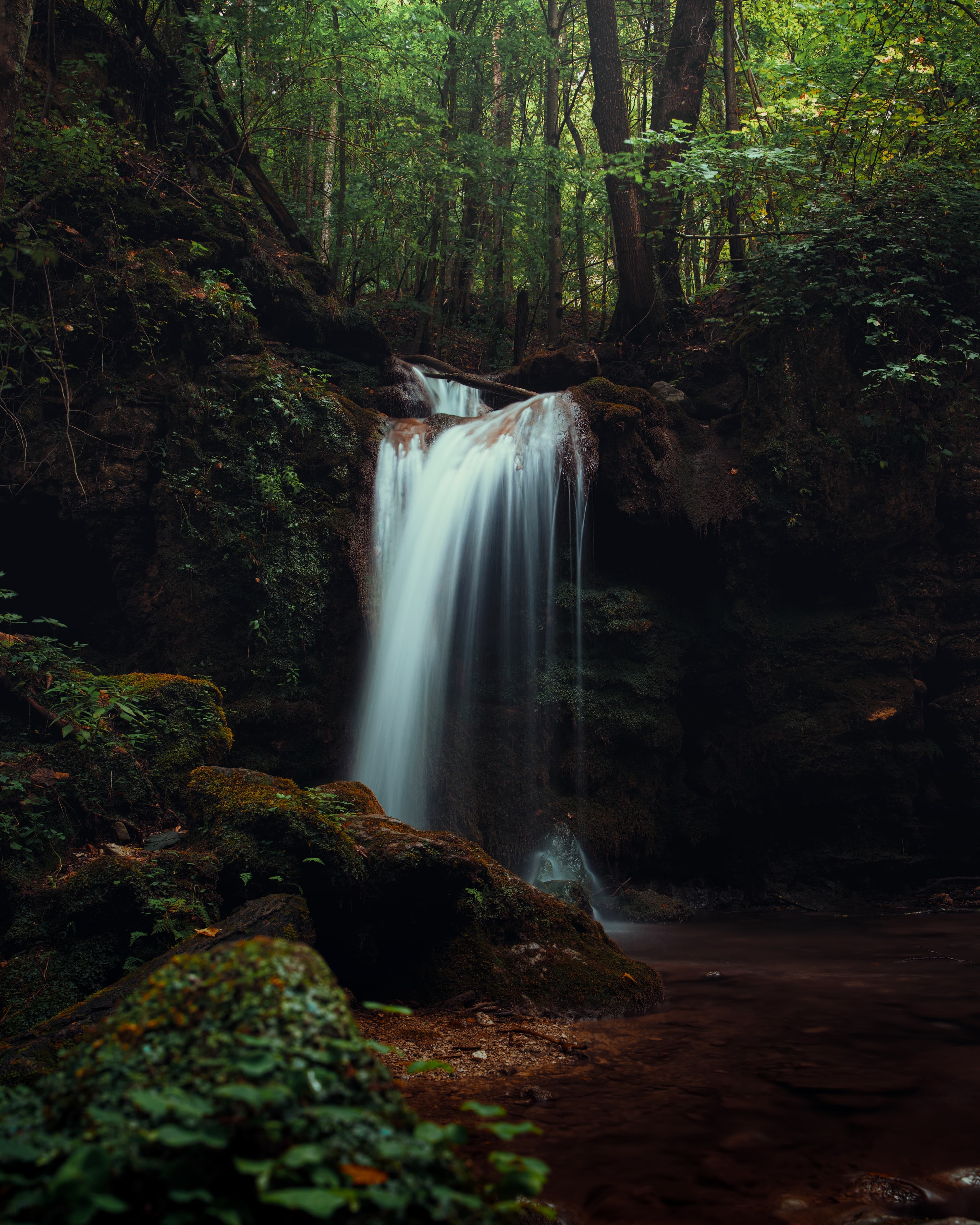 Magical waterfall - Háj, Slovakia — Photography by Peter Neupauer (@peterneupauer)